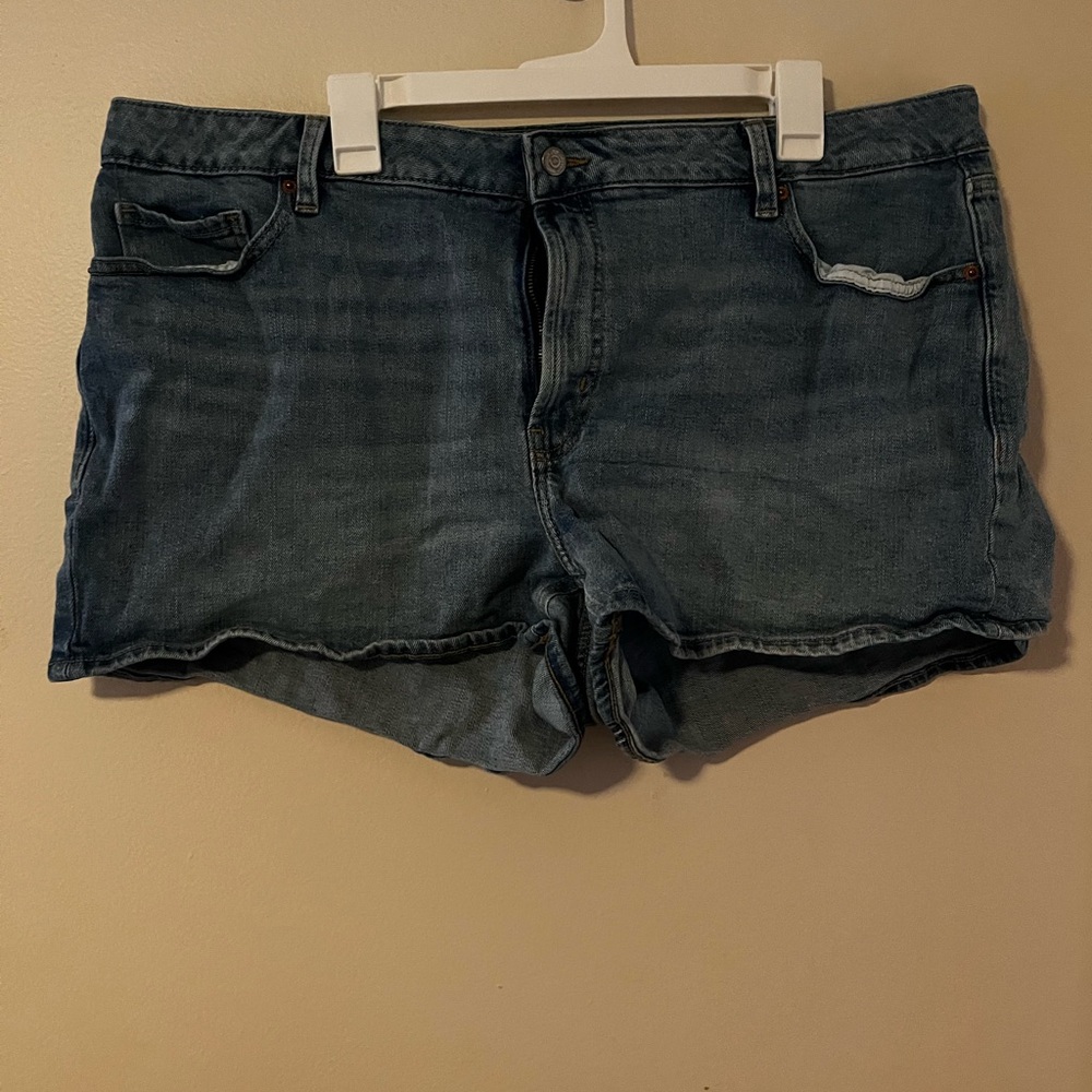 Old Navy Dark Blue Jean Shorts